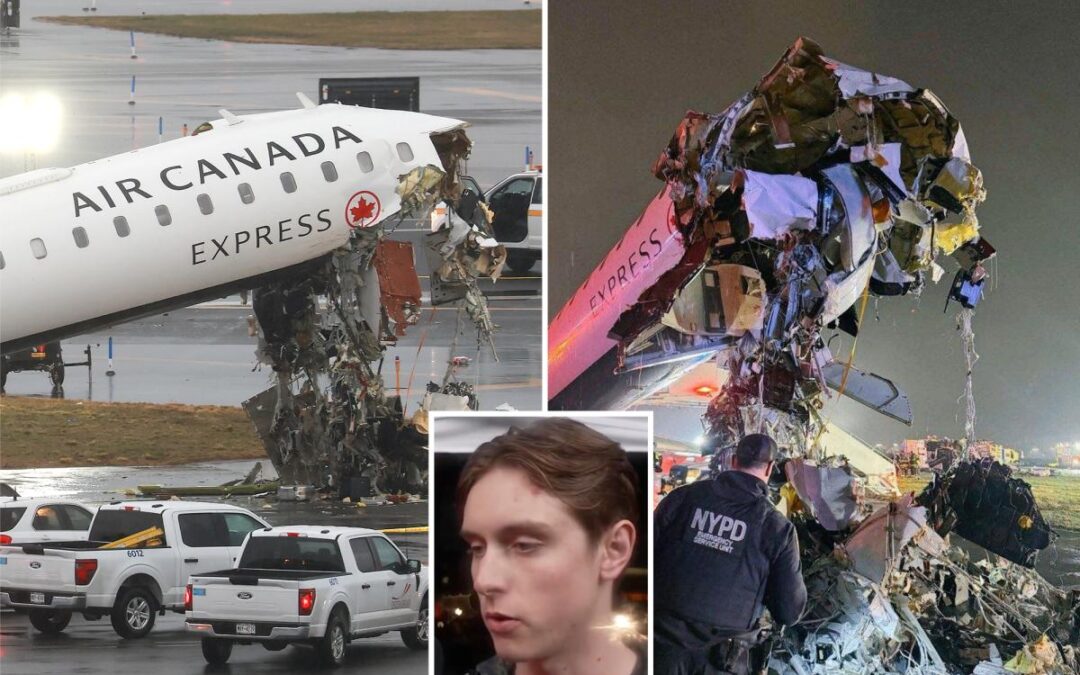 LaGuardia plane crash survivor describes ‘crazy 12 seconds’ leading to deadly collision: ‘Blood everywhere’