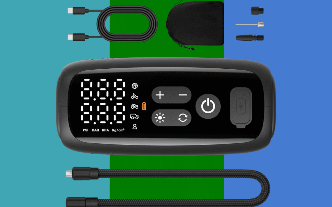 Don’t let winter flatten your tires — keep this (44% off) air compressor handy