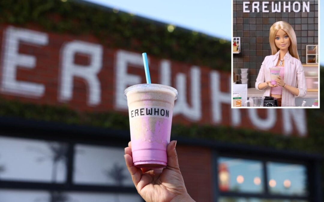 Celebrate Barbie’s birthday with a new pink Erewhon smoothie
