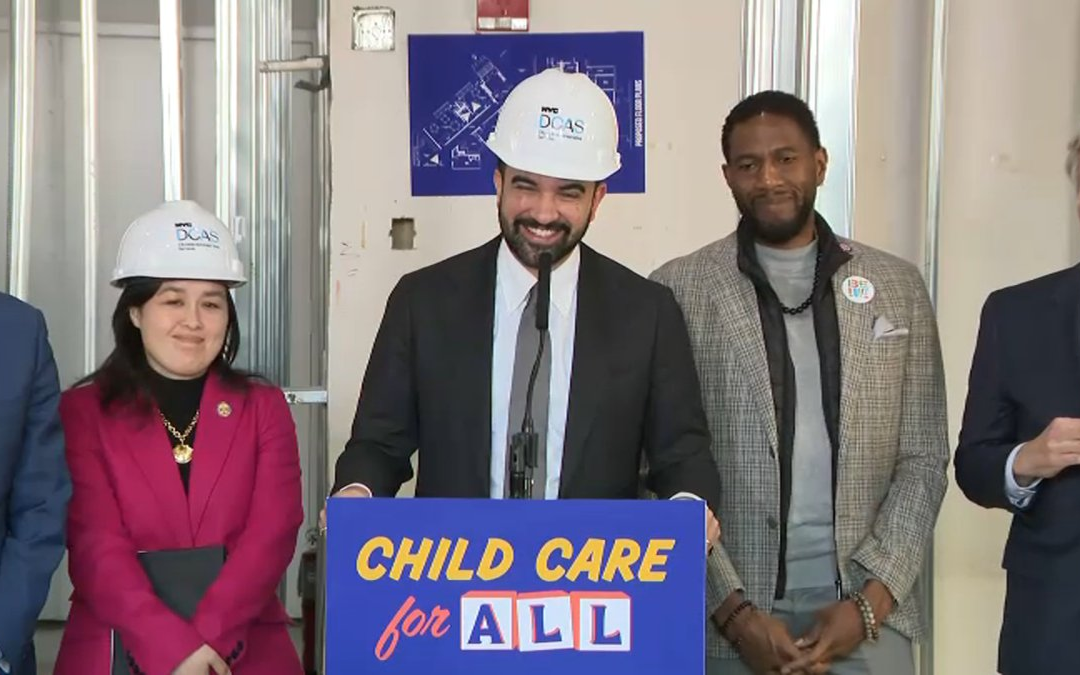 NYC announces free childcare pilot program for municipal workers