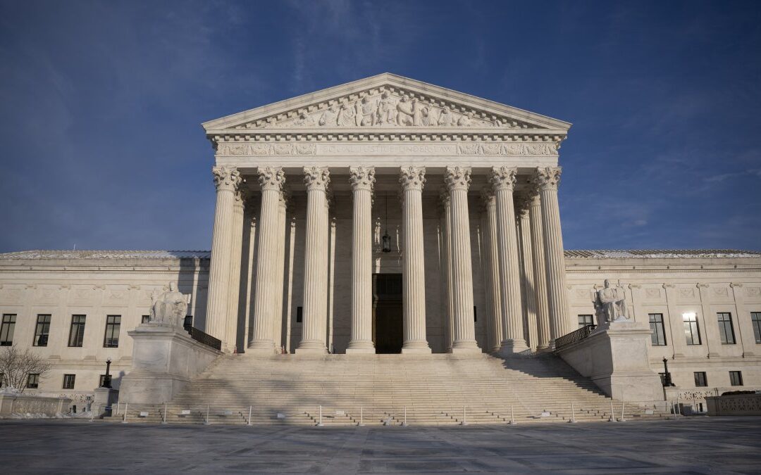 Supreme Court hears arguments in GOP bid to disqualify late-arriving mail ballots