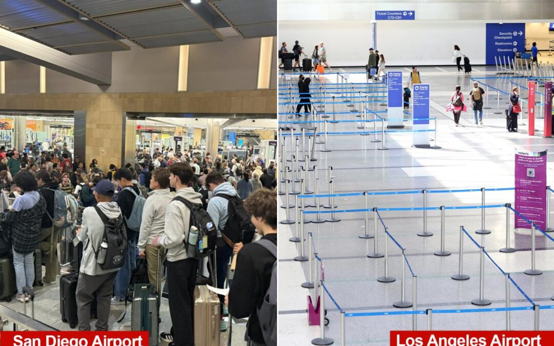 TSA chaos hits California — as Newsom issues damning statement on ICE arrivals