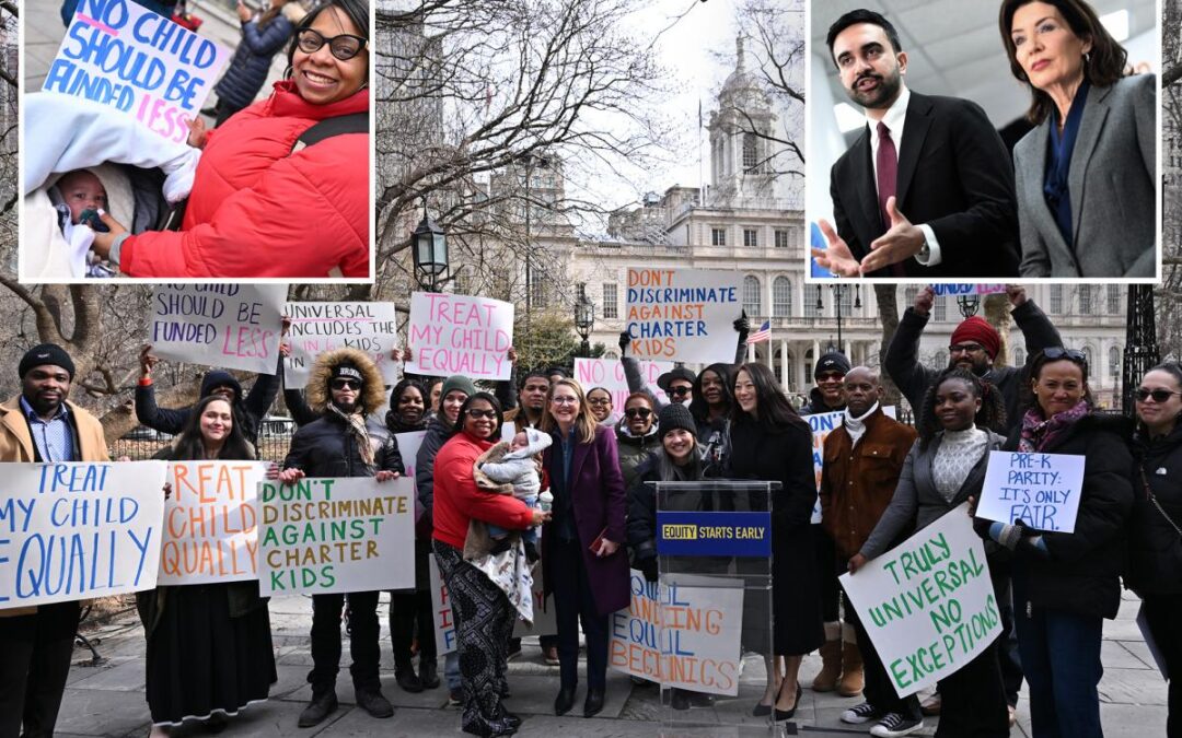 NYC charter schools press Hochul, Mamdani for pre-K, 3-K funding amid universal childcare push