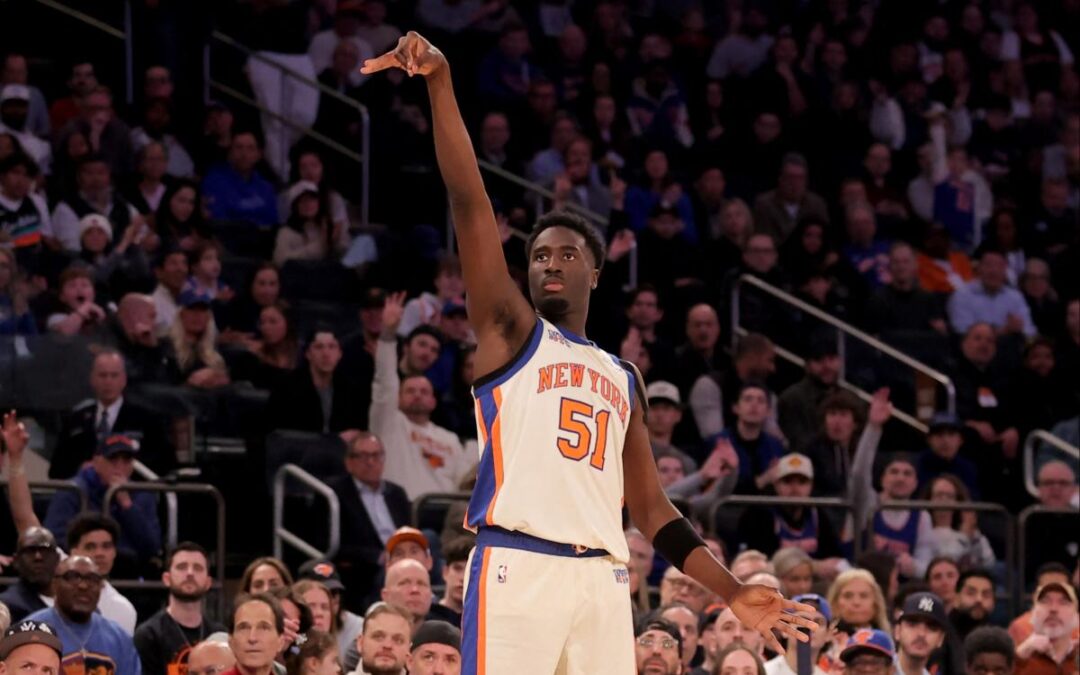 Mohamed Diawara reclaims his spot in pecking order during Knicks’ win: ‘Doesn’t bat an eye’