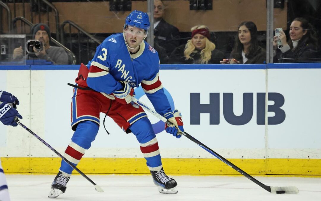 Alexis Lafreniere knows he has to seize newfound Rangers moment