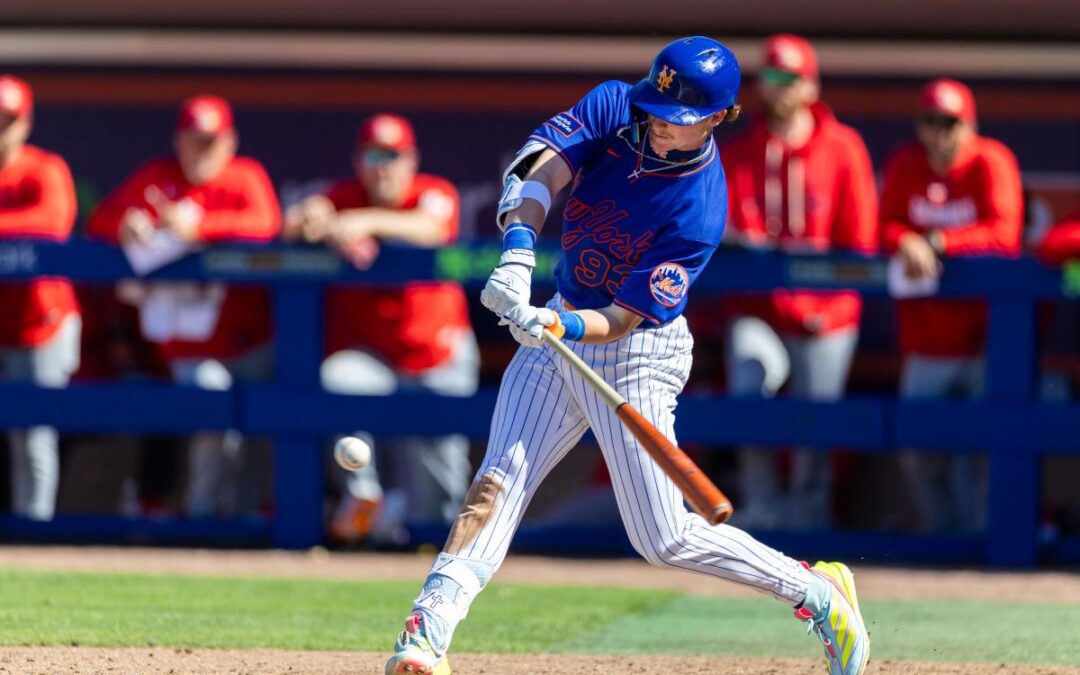 David Stearns won’t commit to Carson Benge on Mets’ Opening Day roster — as red-hot spring continues