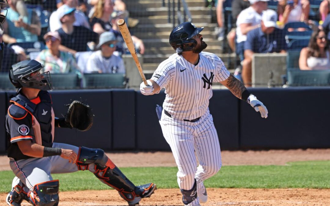 Yankees’ Jasson Dominguez gets sent to Triple-A despite strong spring