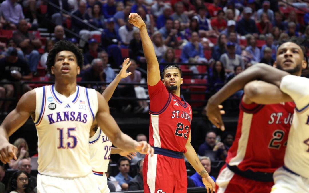 Bryce Hopkins makes St. John’s March Madness history as shooting tear continues