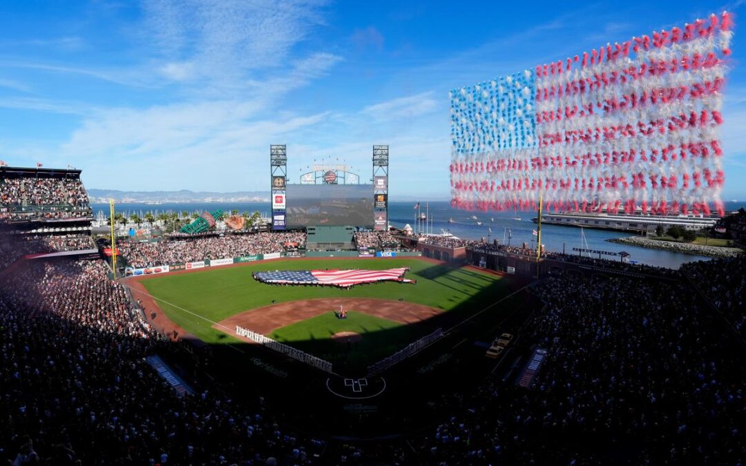 ‘Straight chills’ as emotional anthem delivered for Giants home opener
