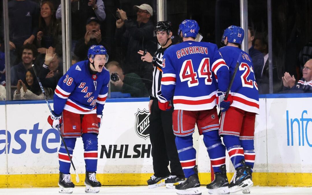 Rookie Adam Sykora providing ray of light for gloomy Rangers: ‘Hard not to like that guy’