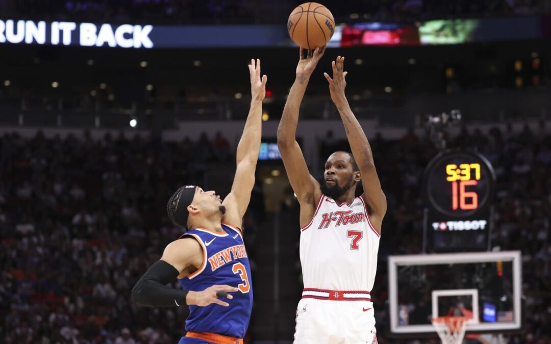 Knicks crushed by Rockets as struggles against winning teams continue