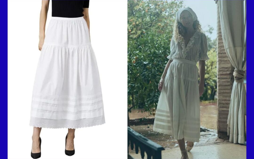 I thought this $36 skirt was the $228 DÔEN Sebastiane Skirt