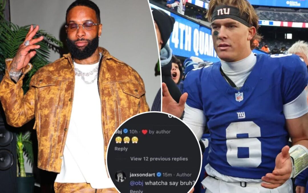 Giants QB Jaxson Dart and Odell Beckham stir NFL free agency buzz