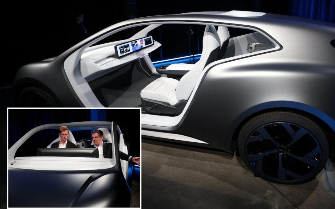 Tesla rival Lucid unveils two-seat robotaxi without a steering wheel or pedals