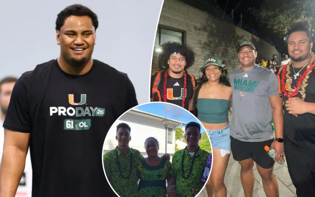 Francis Mauigoa set to join Jets brother in completing unlikely quest from American Samoa to NFL