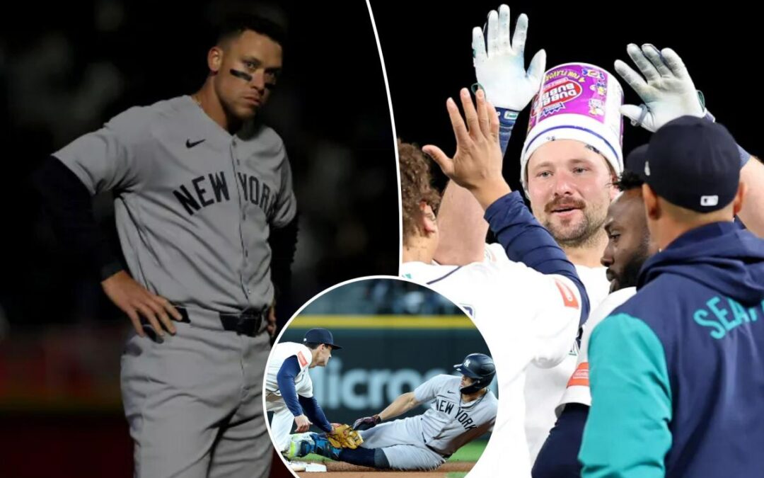 Yankees’ bats quieted by Mariners in season’s first loss after Cal Raleigh’s walk-off single