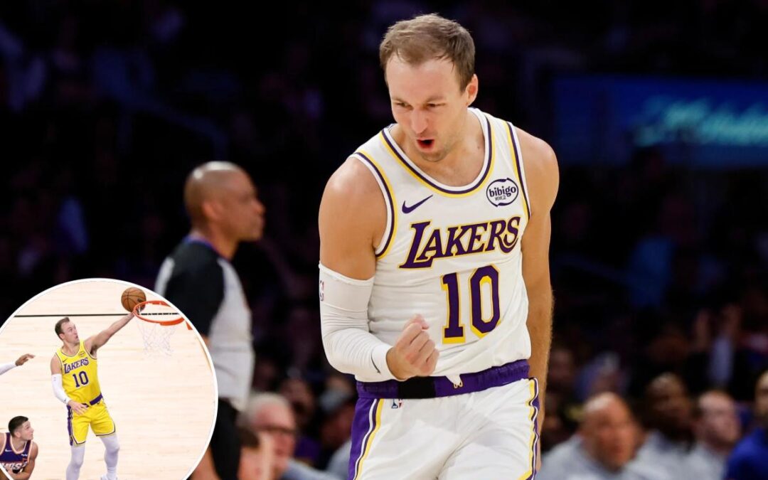 Lakers’ Luke Kennard on cusp of NBA history with 3-point shooting prowess