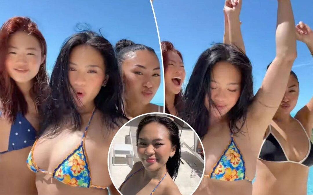 Suni Lee celebrates birthday in bikini dance video with popular influencers