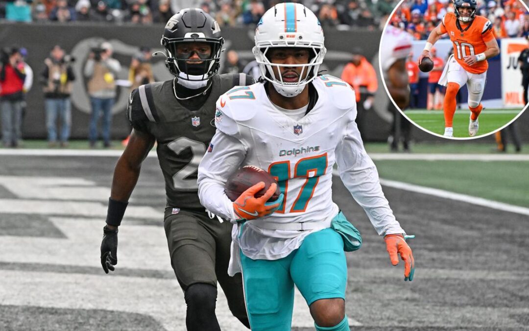 Broncos land Dolphins star receiver Jaylen Waddle in blockbuster NFL trade