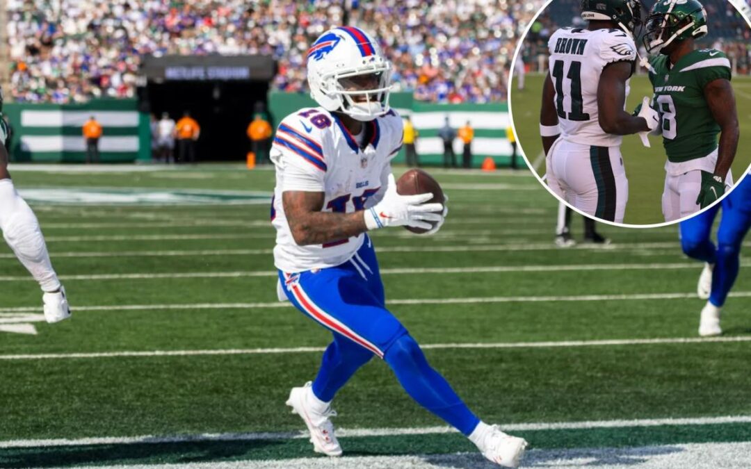 Eagles signing Elijah Moore to one-year contract that could offer A.J. Brown clue