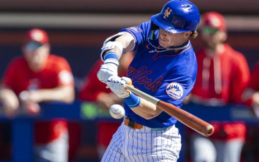 Top Mets prospect Carson Benge belts first homer of spring with impressive opposite-field shot