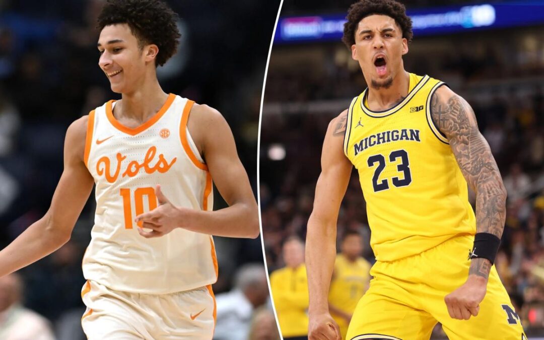 How to watch Tennessee-Michigan March Madness Elite 8 for free: Time, livestream