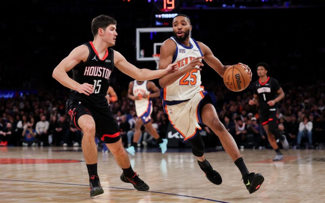 BetMGM bonus code NYPDM1500: Get a 20% first deposit match up to $1,500 for Knicks vs. Rockets