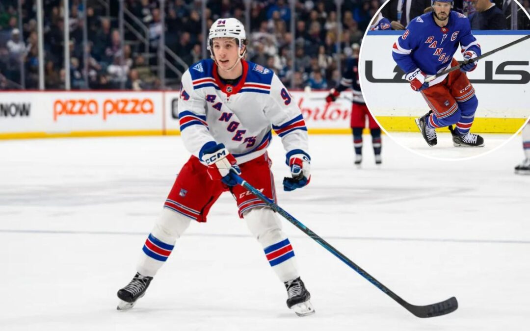 Gabe Perreault dropped from Rangers’ top power-play unit with J.T. Miller set to return