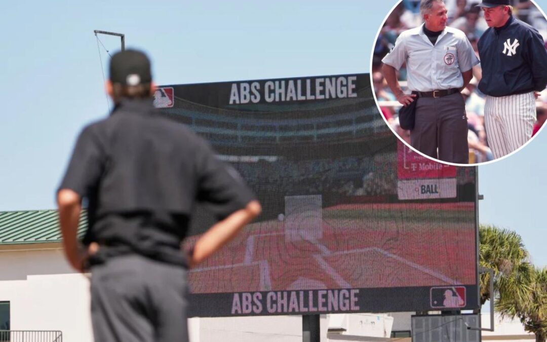 Everything to know about MLB’s new ABS robot challenge system — and the potential for humiliation