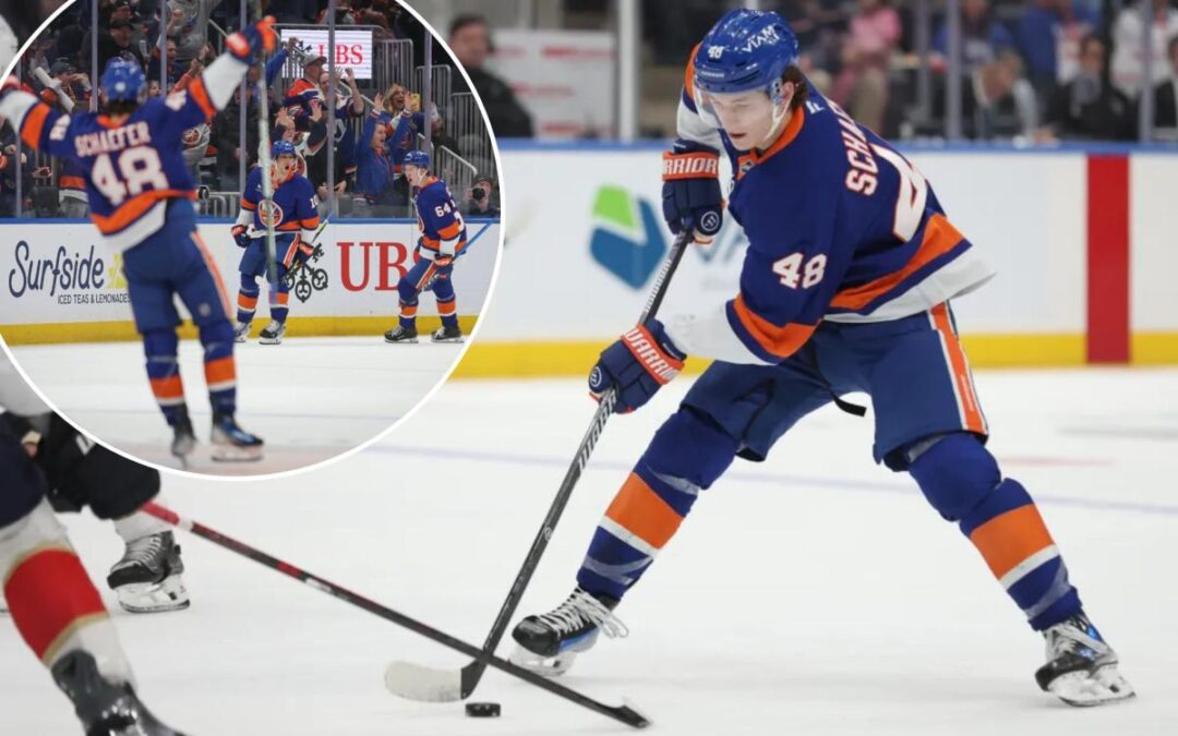 Islanders use five-goal period to erase early deficit for key win over Panthers in playoff race