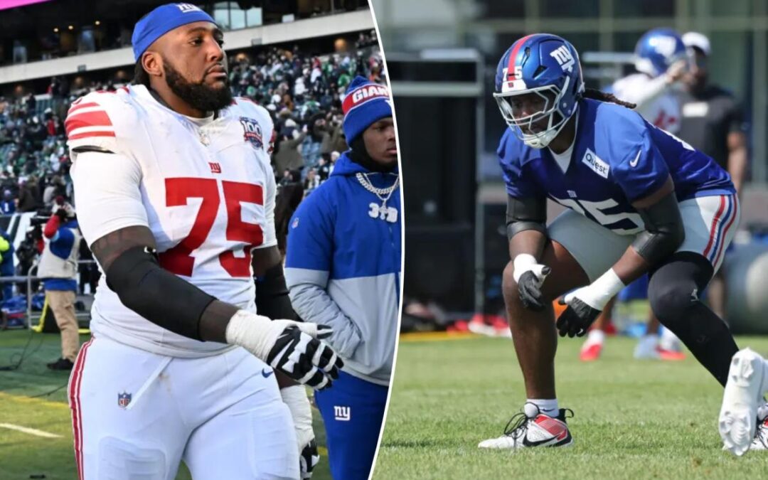 Joshua Ezeudu gets Giants second chance with one-year contract