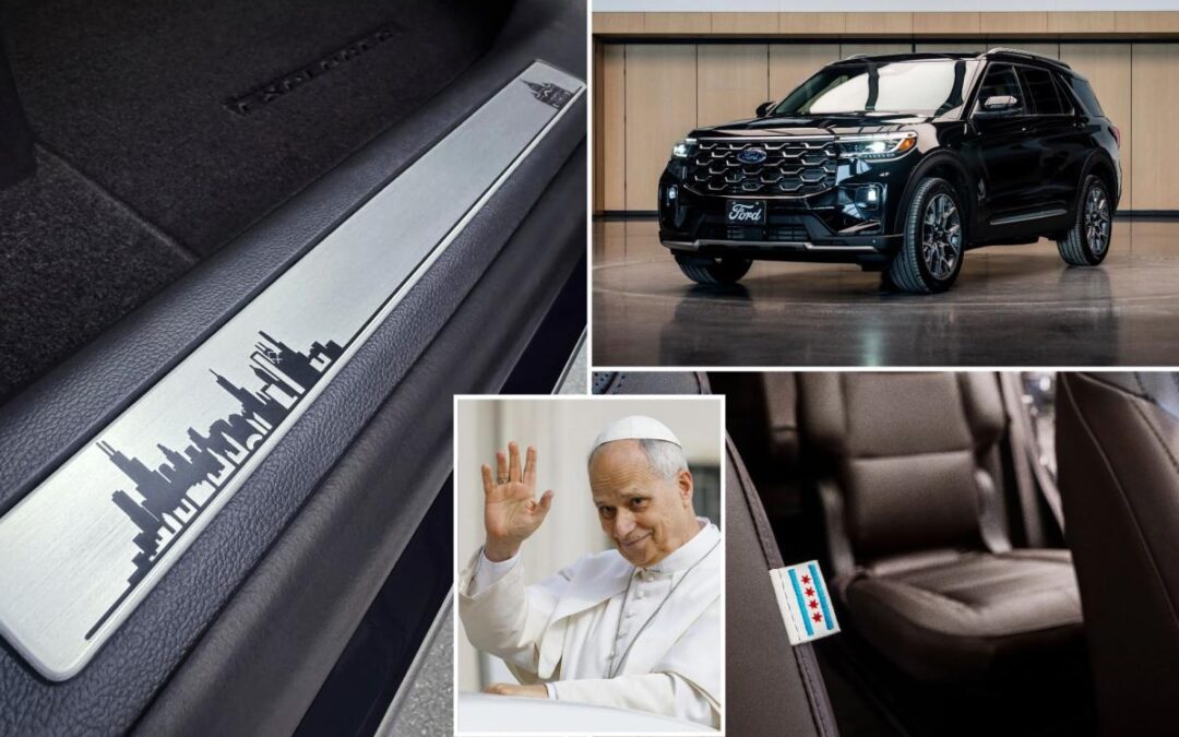 Ford CEO gifts custom Explorer to Pope Leo XIV – complete with ‘personal touches’