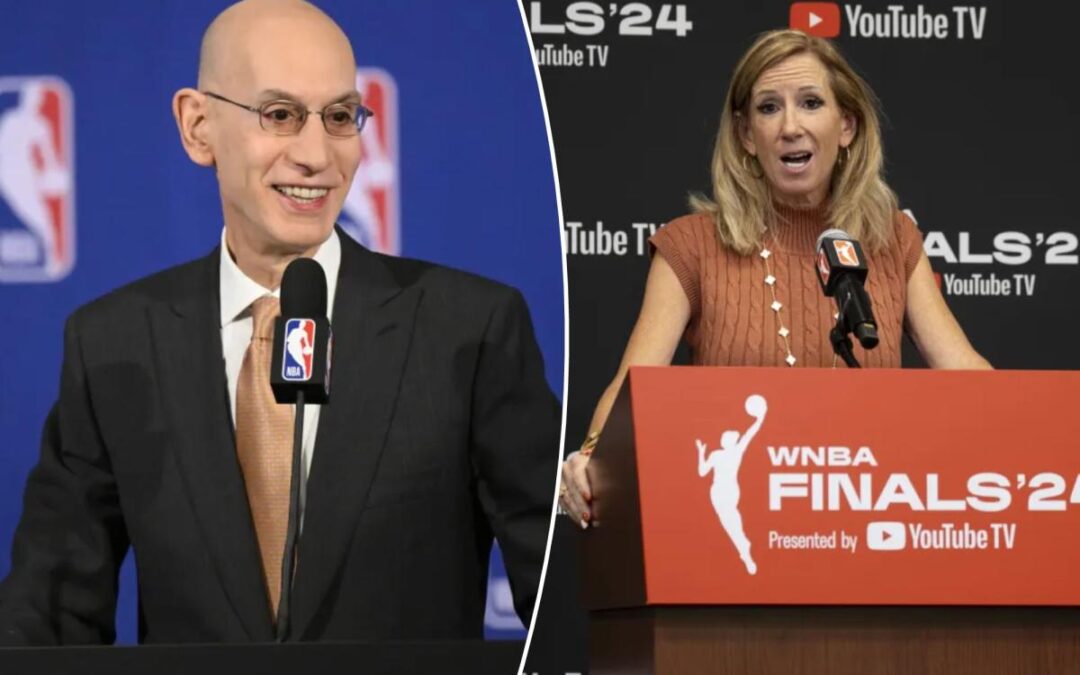 Adam Silver lauds Cathy Engelbert but stays mum on her future as WNBA commissioner