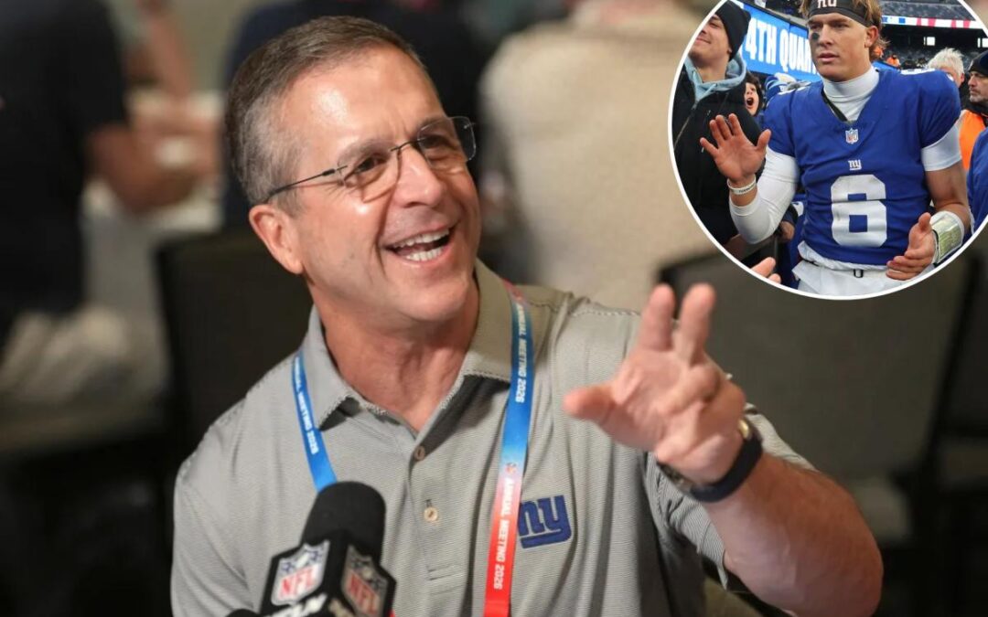 Jaxson Dart will allow John Harbaugh’s Giants offense to live in a lot of ‘different worlds’