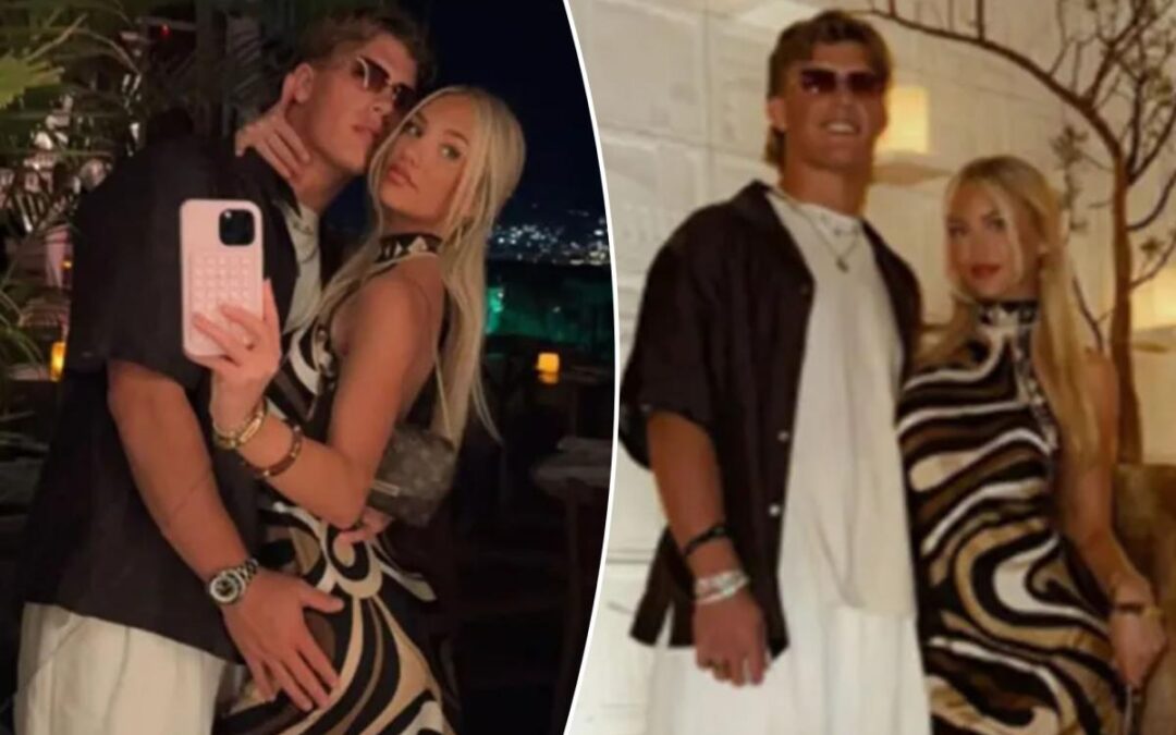 Jaxson Dart gives intimate look at offseason with girlfriend before second Giants season