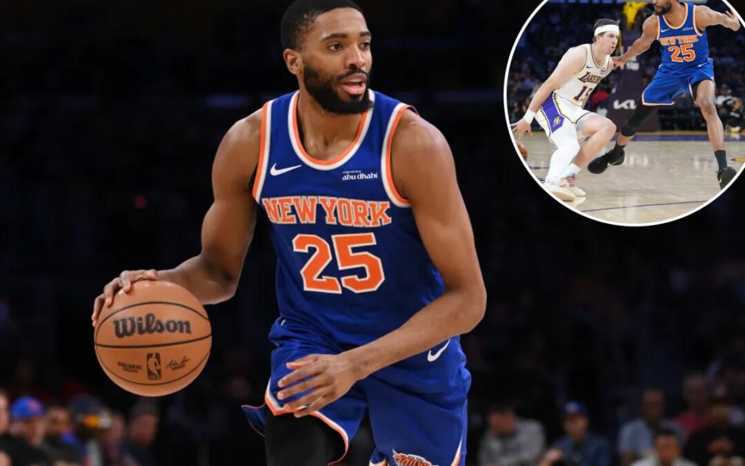 Knicks’ Mikal Bridges goes scoreless, plagued by foul trouble in all-around nightmarish showing