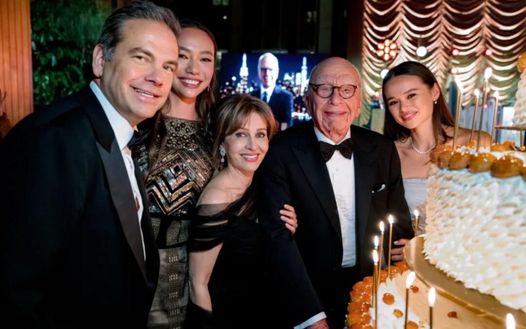 Rupert Murdoch celebrates 95th birthday at star-studded New York party