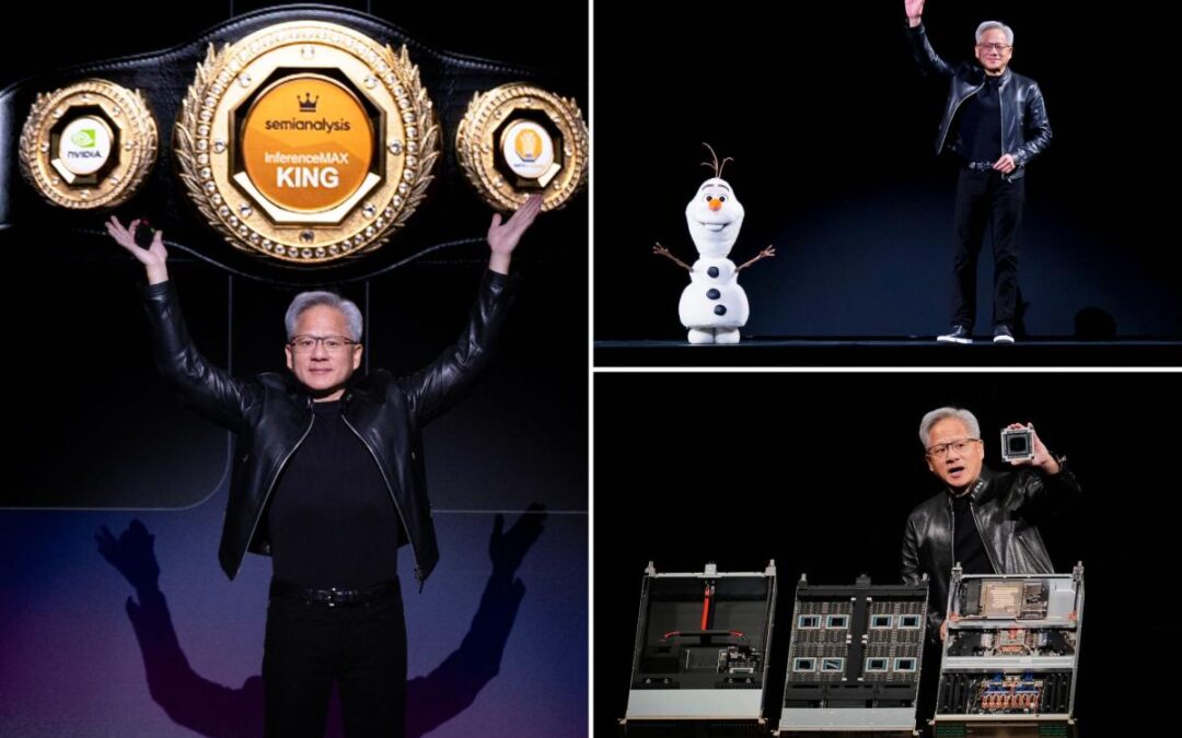 Nvidia CEO Jensen Huang makes bold prediction that AI chip sales will hit $1T