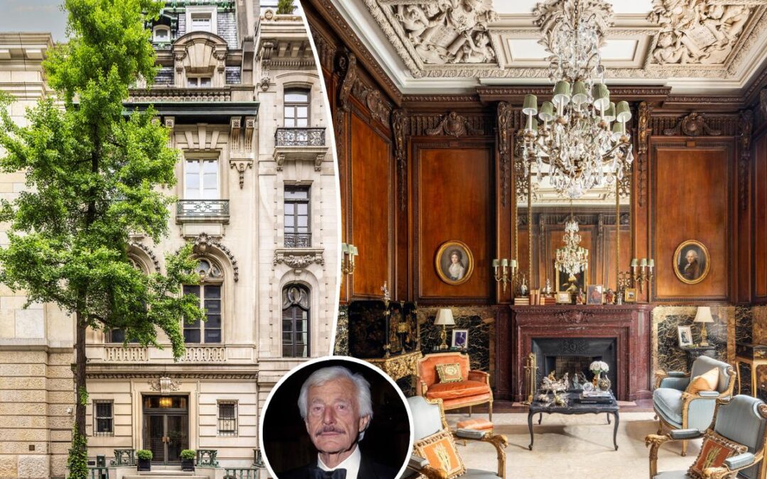 Oleg Cassini’s pristine Gilded Age NYC mansion fetches $34.5M in a bankruptcy sale following a bitter battle with his secret widow