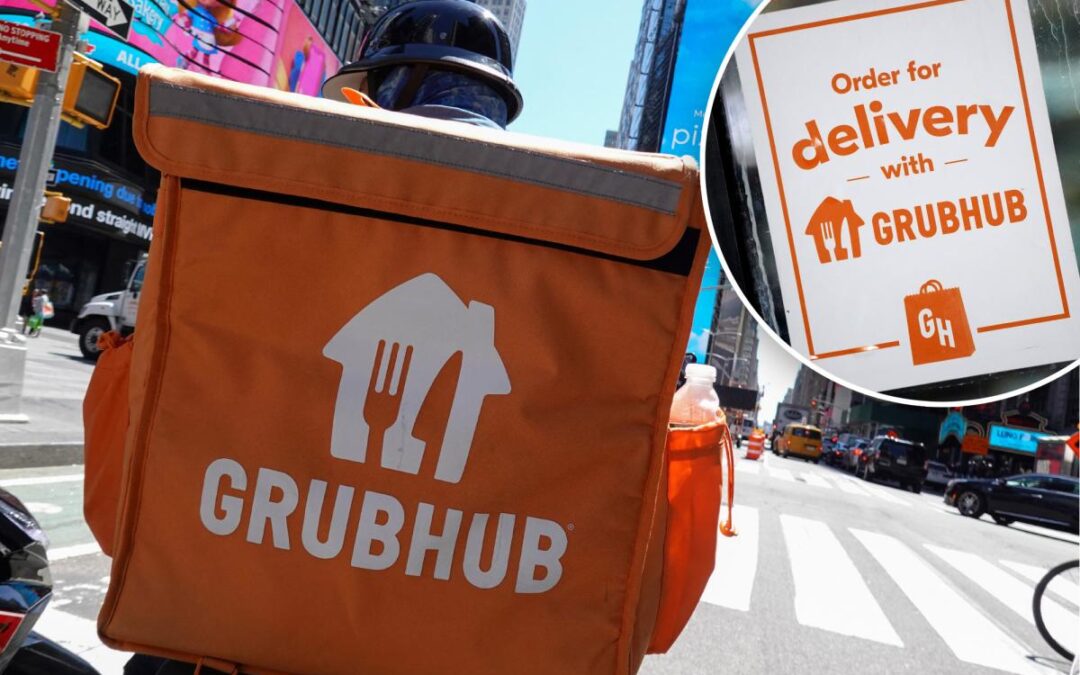 Your GrubHub courier might not actually work for GrubHub — so the company can avoid paying minimum wage