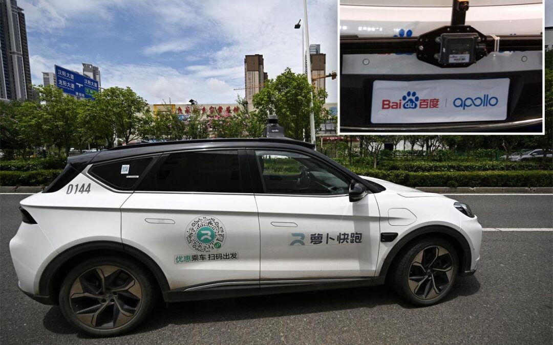 Robotaxi passengers left stranded in dangerous traffic after outage hits more than 100 driverless vehicles