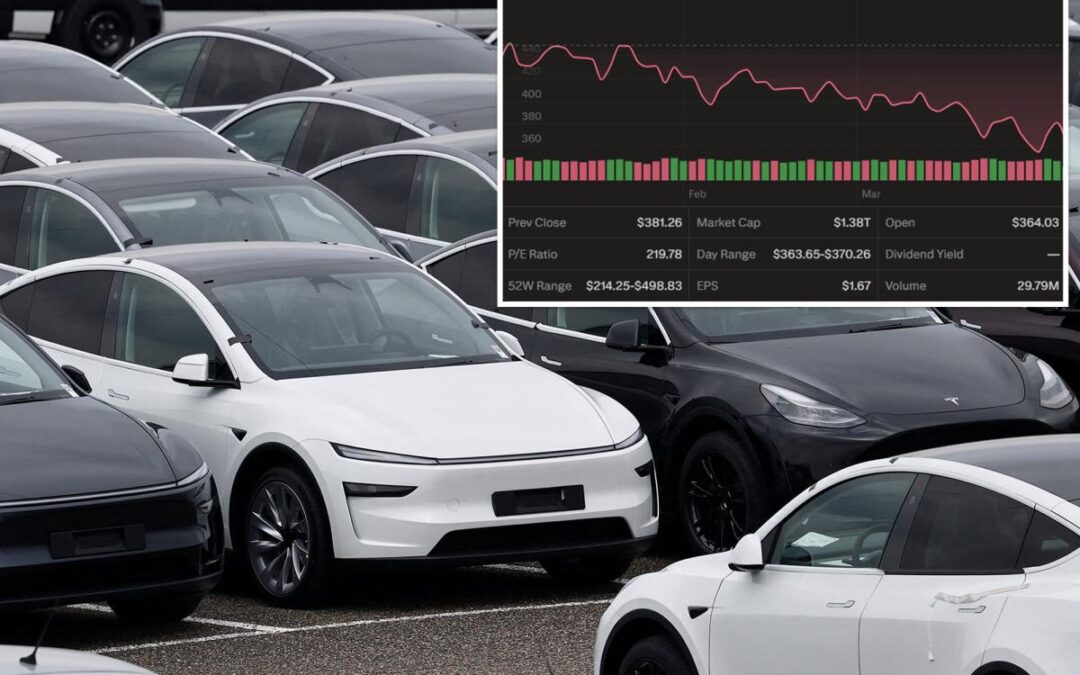 Elon Musk’s Tesla posts one of its weakest sales quarters in years as slump continues