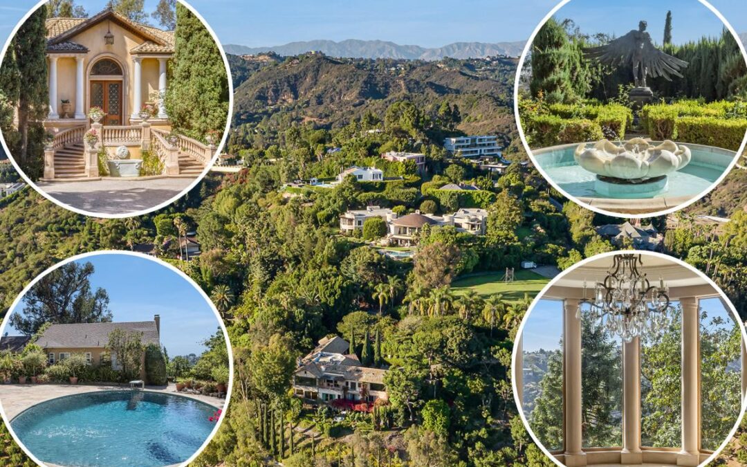 Massive LA compound valued at $105M to auction in one of the nation’s priciest ZIP codes