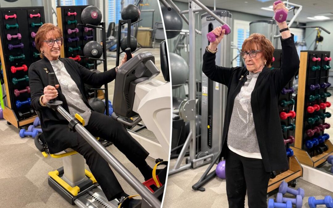 Meet the 99-year-old New Yorker who still hits the gym every day — in makeup and jewelry