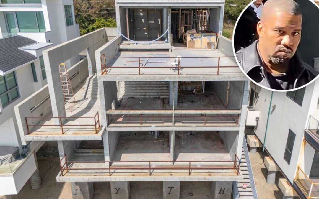 Foreclosure sale for the decrepit Malibu mansion that Kanye West destroyed is delayed — again