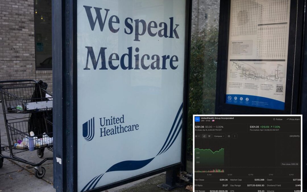 UnitedHealth stock surges after Medicare Advantage rate boost