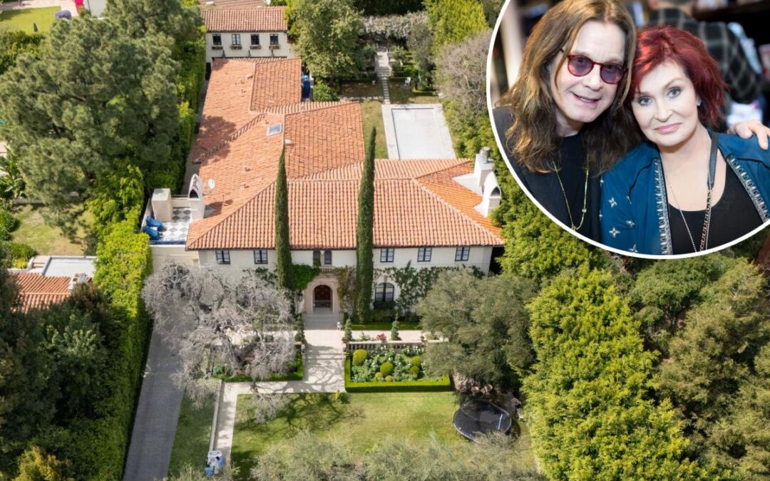 Sharon Osbourne lists longtime LA home 8 months following Ozzy Osbourne’s death
