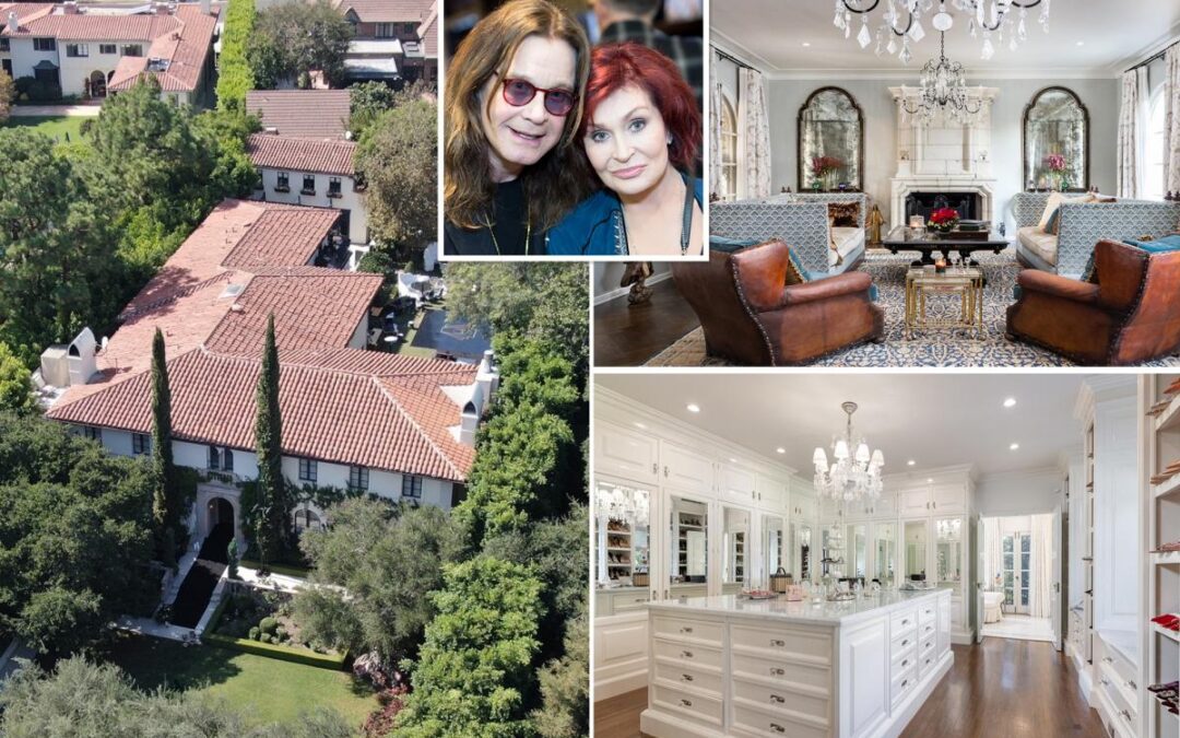 Sharon Osbourne lists Beverly Hills mansion she shared with Ozzy for $17M