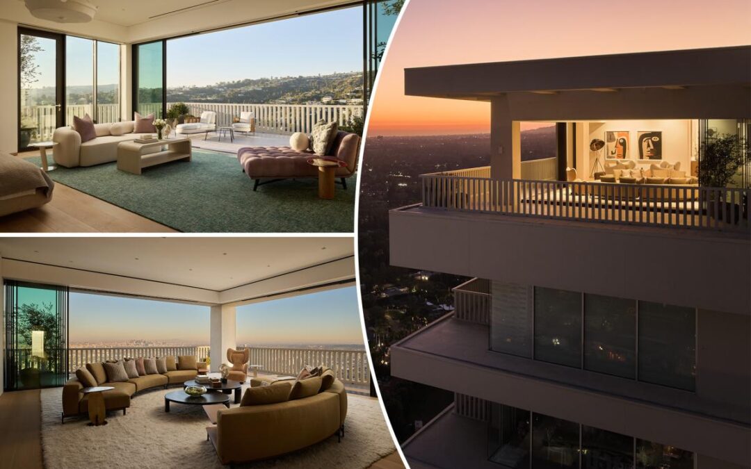 $39.5M penthouse aims to smash a Los Angeles sales record — in a building long home to A-listers