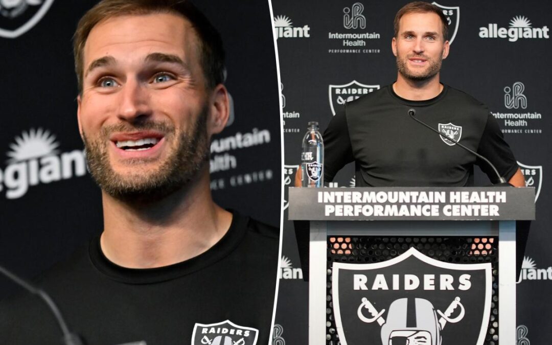 Raiders QB Kirk Cousins ready ‘to let chips fall where they may’ in Vegas